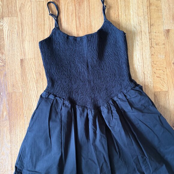 DISSH Milano Black Cotton Midi Dress (6) - Picture 4 of 4